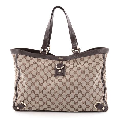 gucci abbey tote brown|More.